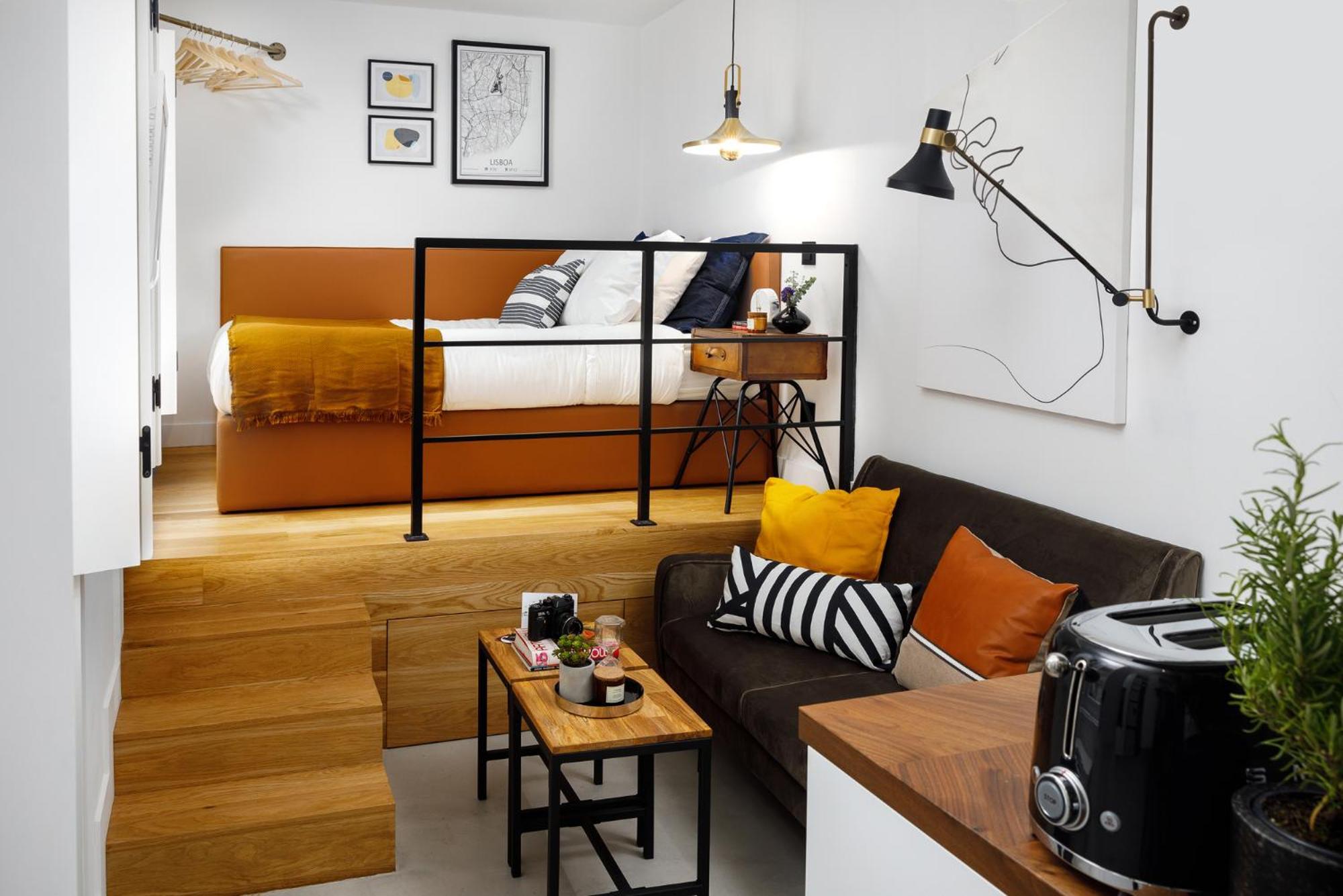 Saudade Micro Loft - Santos Apartment Lisabona Cameră foto
